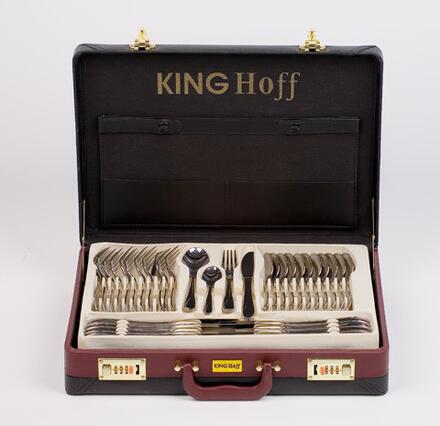 72dílná sada příborů King HOFF v elegantním kufříku