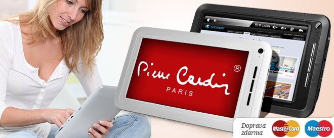 Tablet Pierre Cardin s displejem 7" a Androidem 2.3