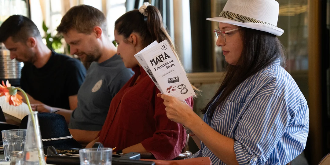 Zážitková hra Mystery Dinner: Mafia mestečko Vivilo Nero