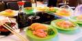 2 hodiny running sushi s grilem na stole