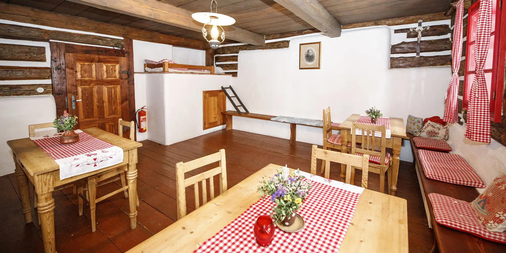 Stylová pohádková roubenka na Vysočině