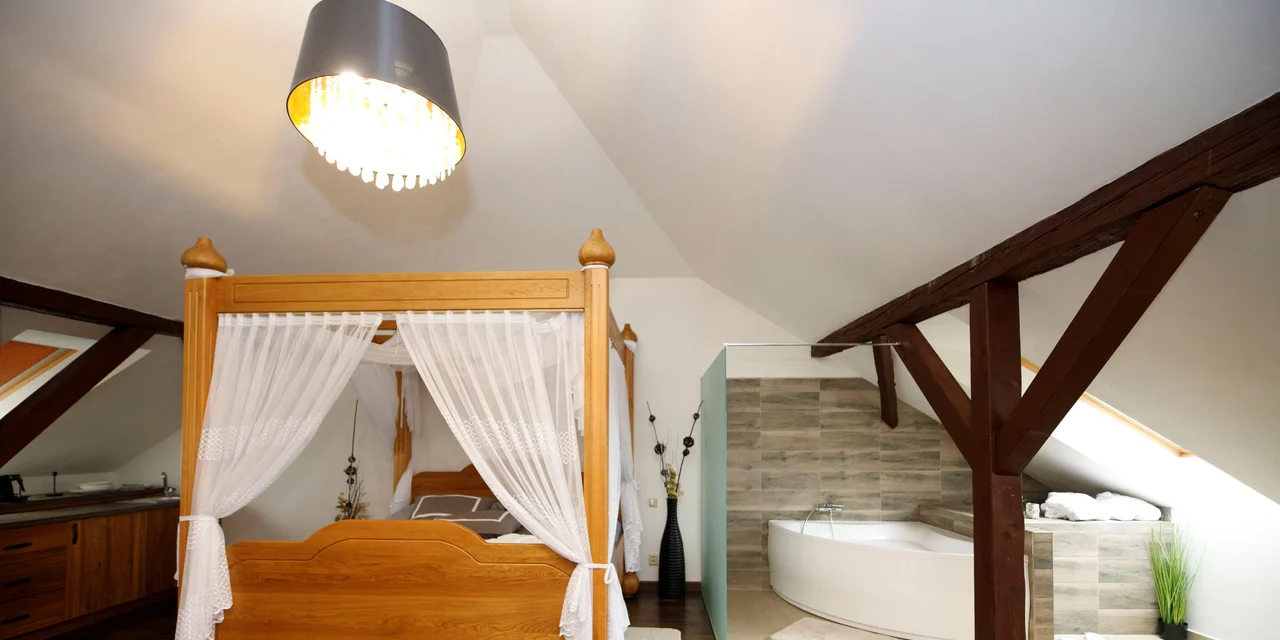 Apartmán Deluxe s vířivou vanou
