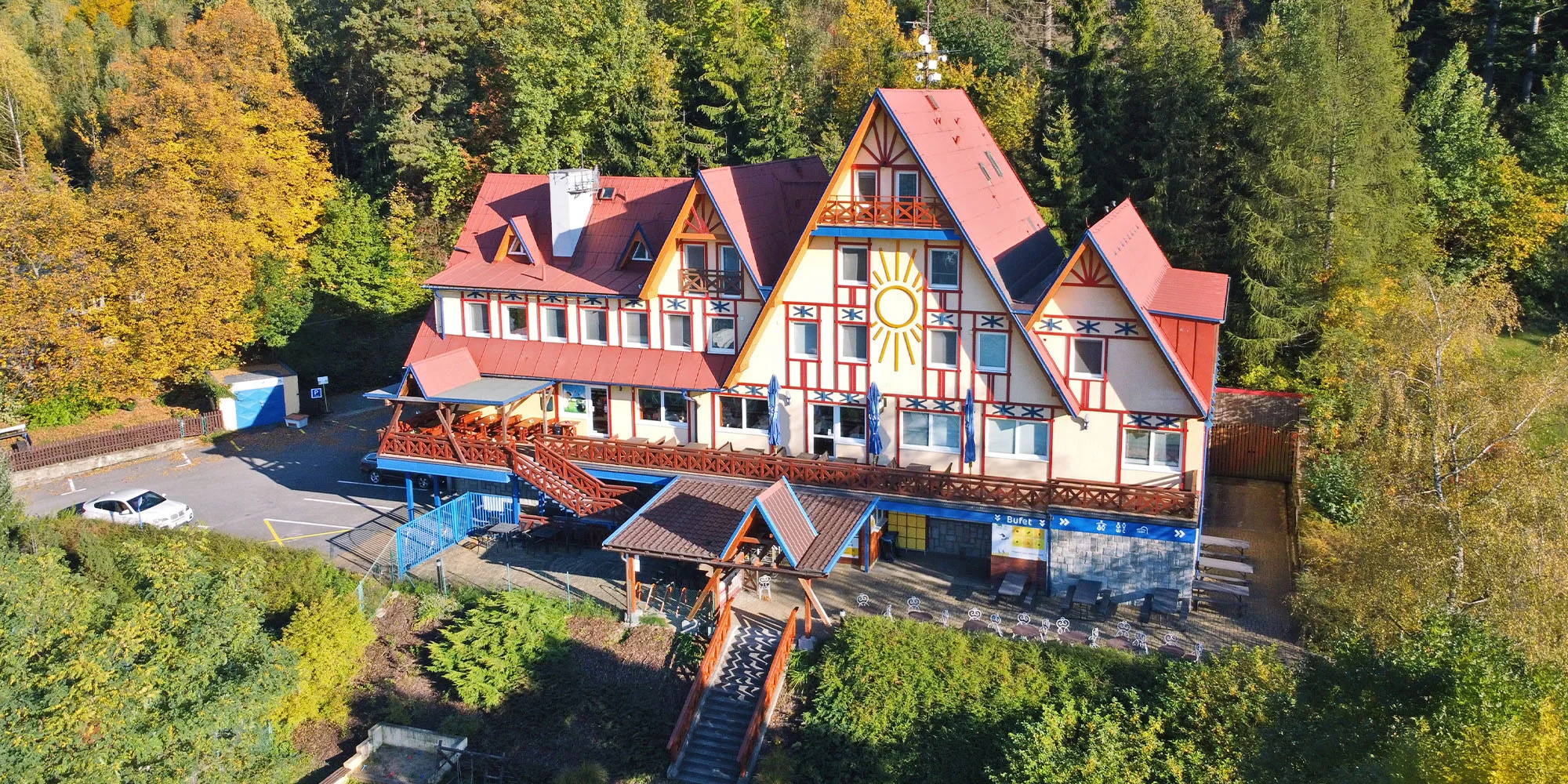 Horský hotel pod Lysou horou se snídaní i wellness