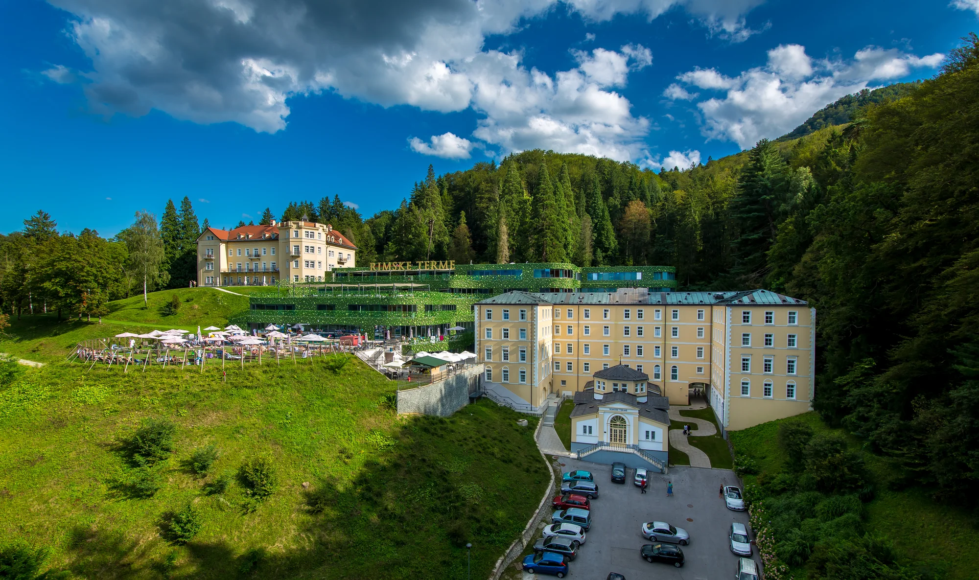 Římské lázně na Slovinsku: adults only hotel, termály a saunový svět, polopenze