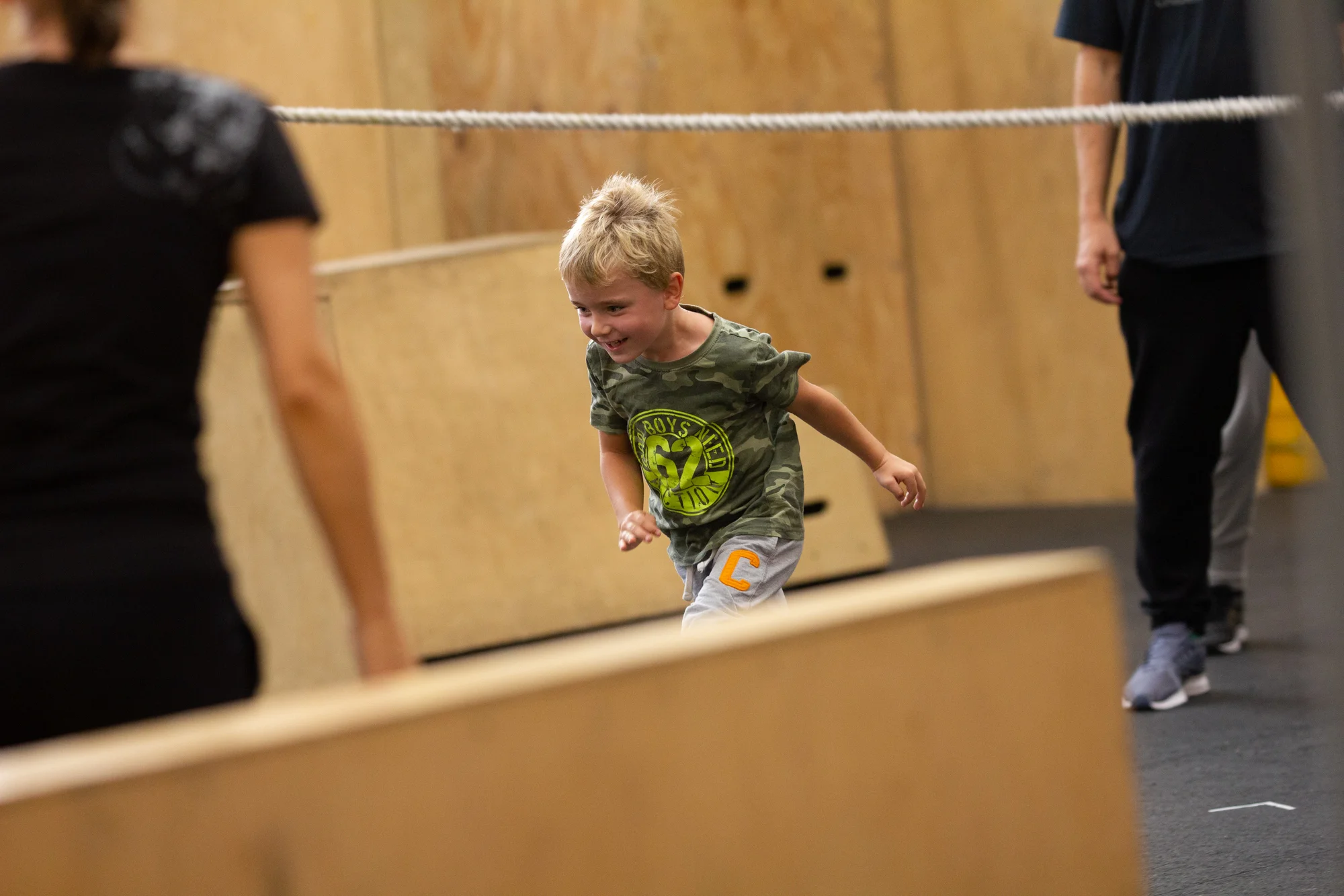 Parkour pro rodiče s dětmi: 120 minut společného tréninku v In Motion Academy