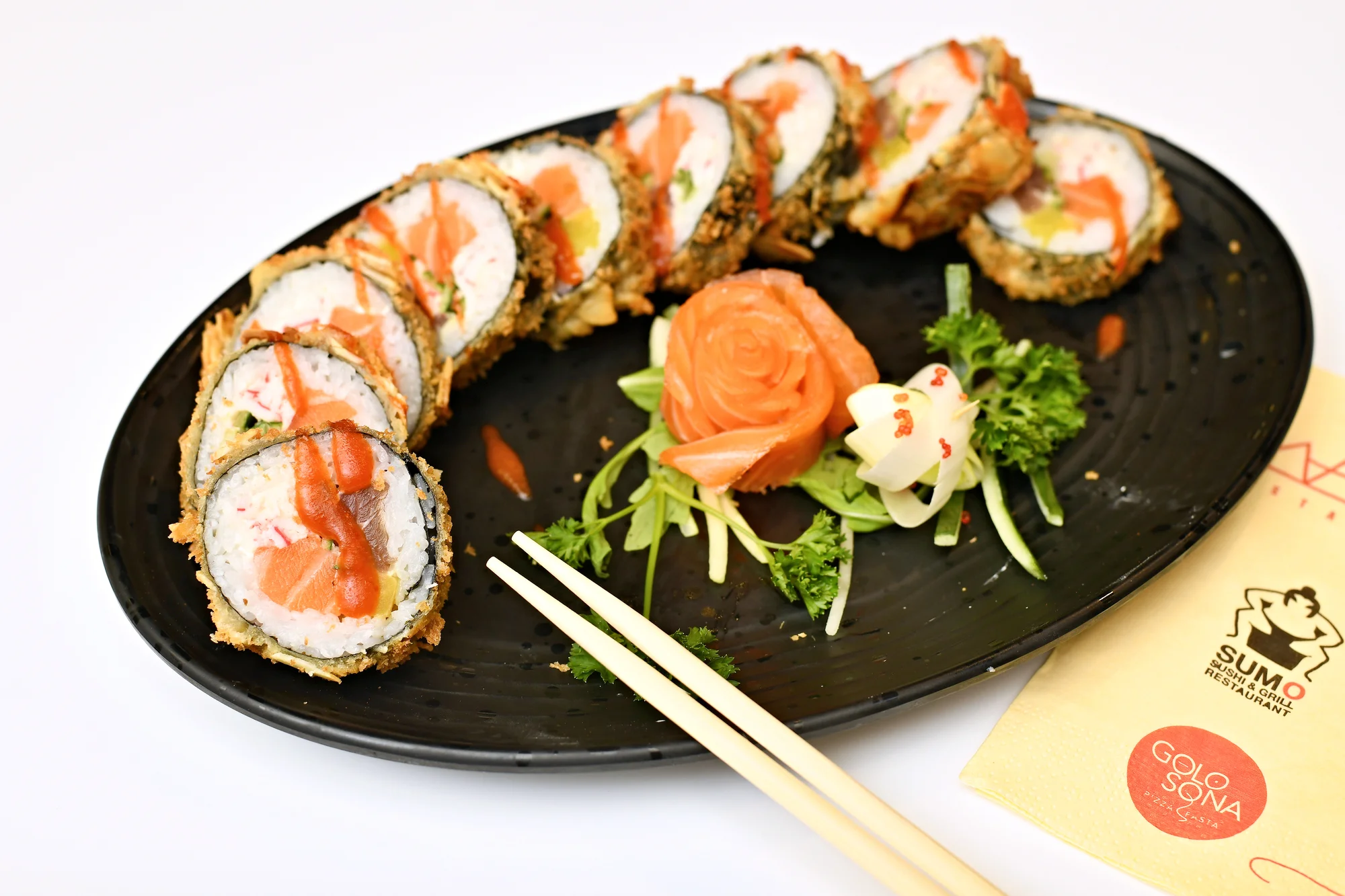 Running sushi v OC Šestka: až 2 hodiny neomezené konzumace v Sumo Sushi & Grill Restaurant