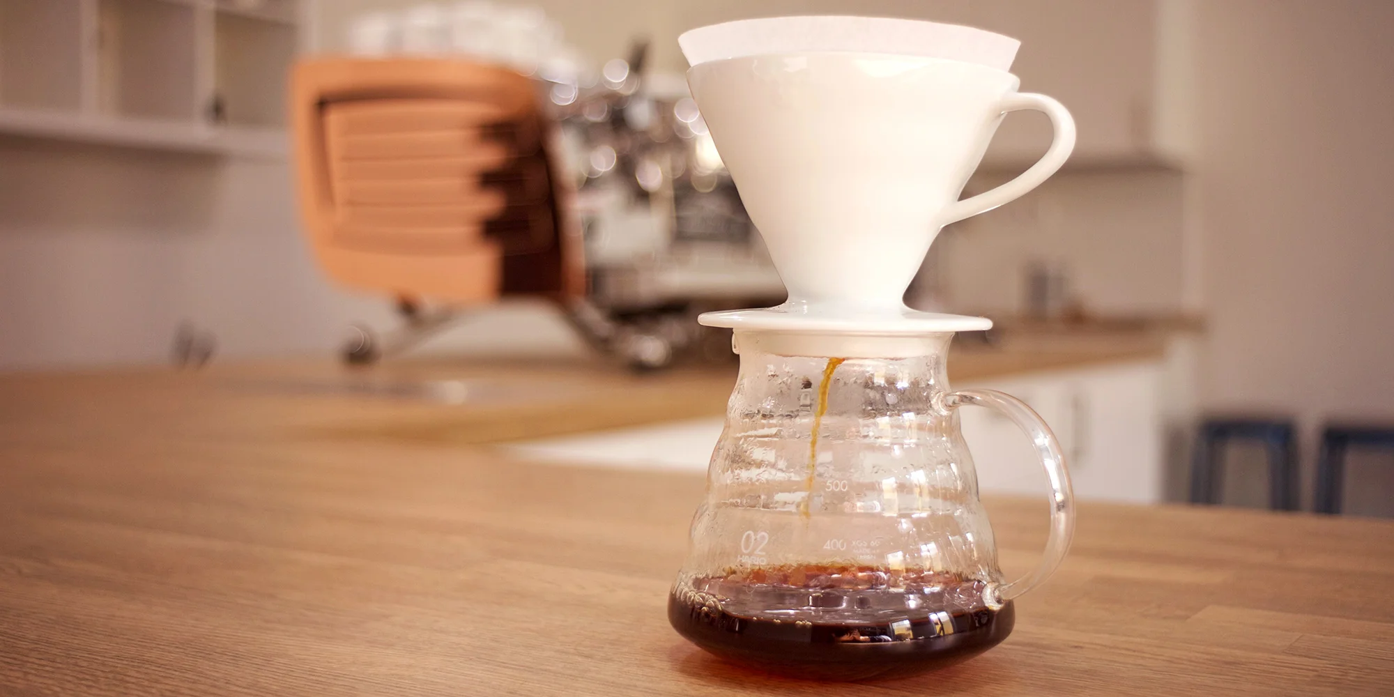 Kurz domácí přípravy kávy: espresso i alternativní metody, např. chemex či aeropress