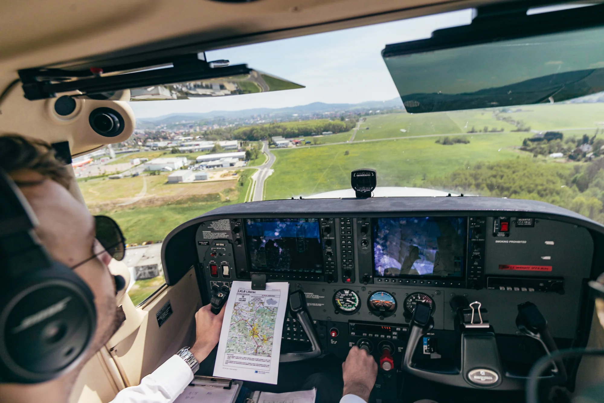 Pilotování letounu Cessna C150, Tecnam 2008CJ nebo Bristell BR23 na 15 minut