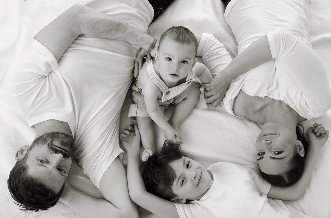 Rodinné focení pro celou rodinu s profi fotografkou: od miminek až po seniory