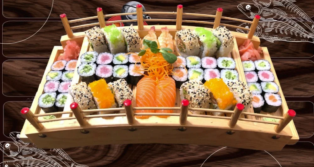 Sushi sety ve Vysočanech: 24-72 ks sushi, minizávitky, miso polévky i wakame