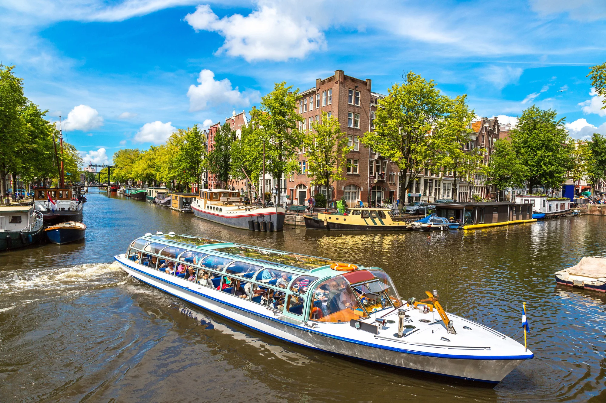 Výlet do Amsterdamu: prohlídka města, muzea, sýrárna i plavba po kanálech