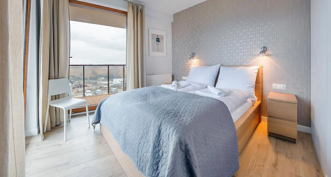 Nové apartmány v polském Kolobřehu blízko od moře: vybavená kuchyňka i bazén a sauna