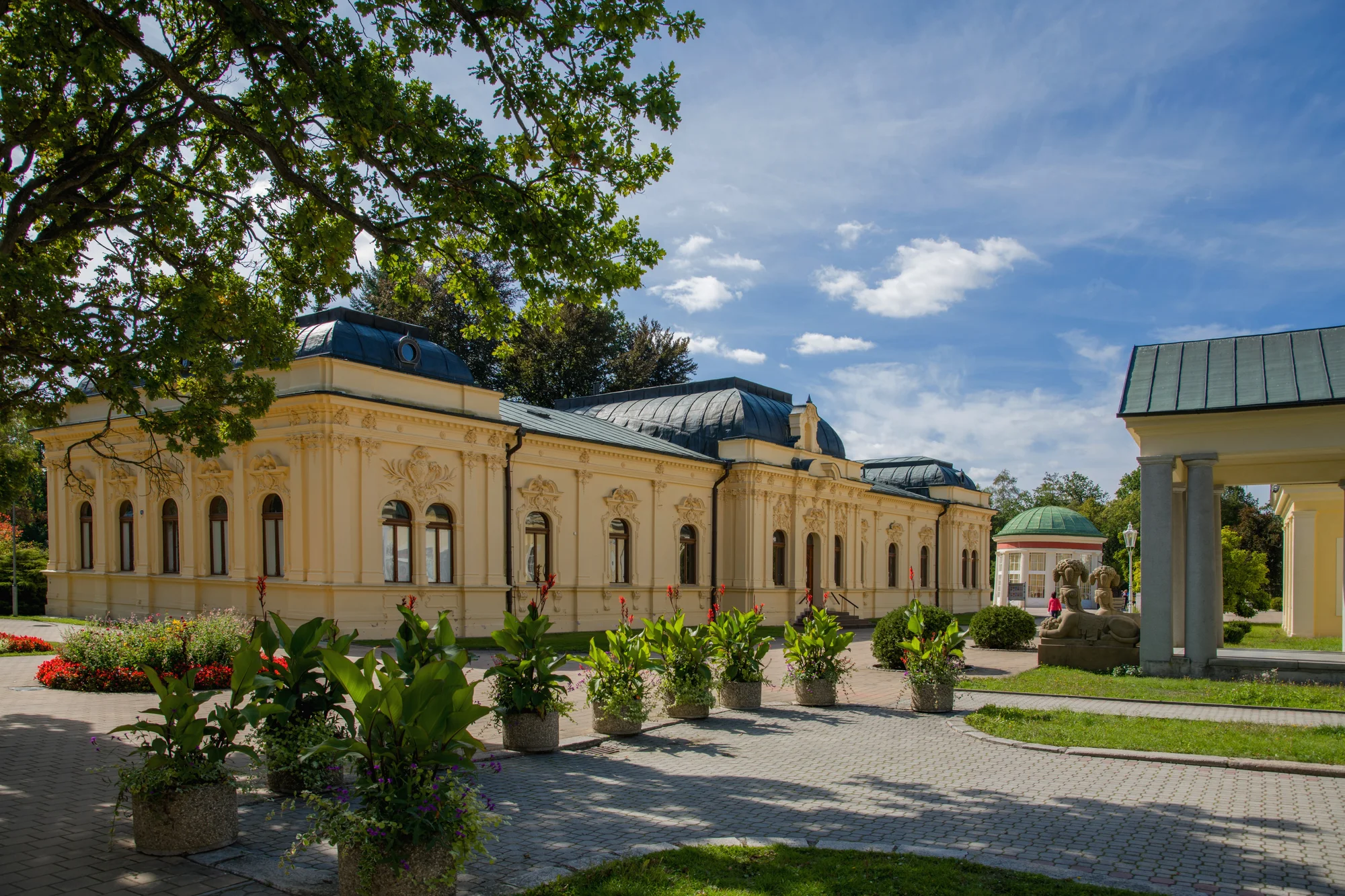 Relax se stravou ve Františkových Lázních: bazén, sauna i procedury