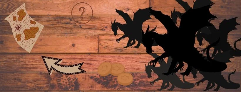 Šifrovací hra Dračí poklad pro rodinu i partu přátel: online systém a hraní z pohodlí domova