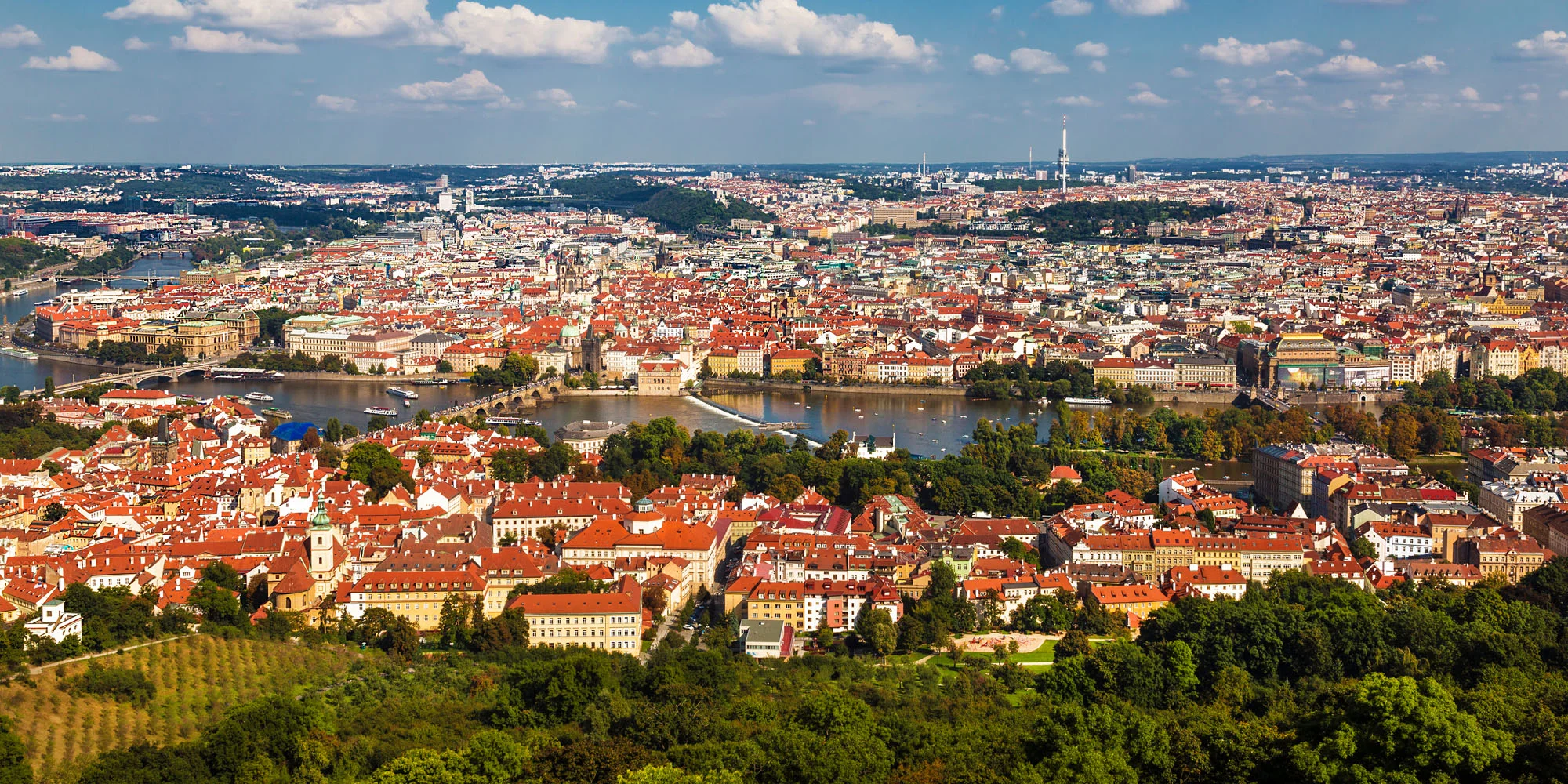 Seznamovací privátní let letadlem na 20-60 minut pro 2 osoby, 5 různých tras