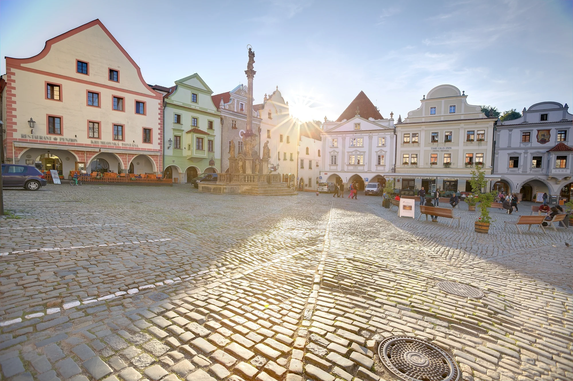 Pobyt v historickém penzionu v srdci Českého Krumlova: snídaně a 10% sleva do restaurace