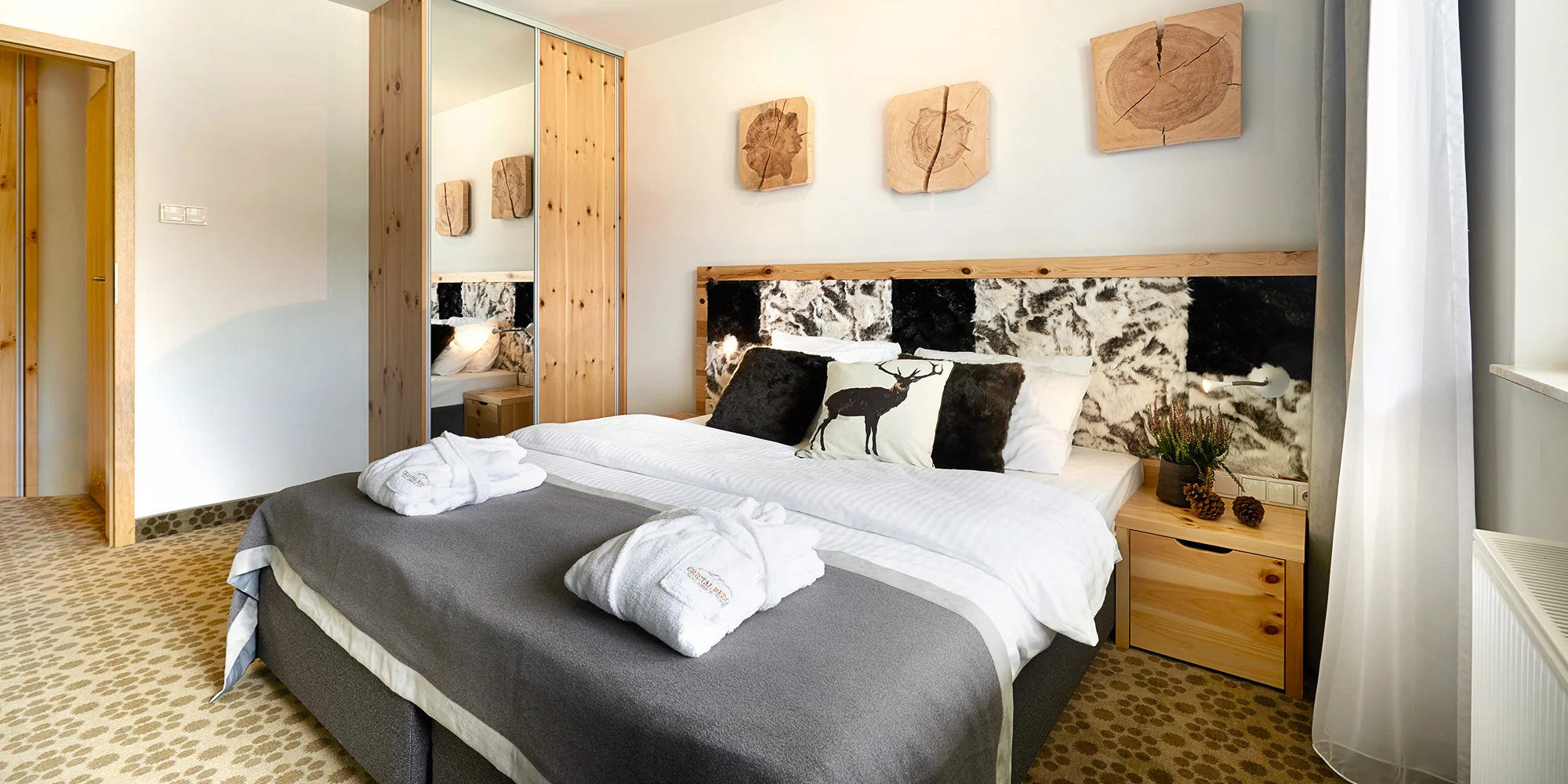 Pobyt v polských Krkonoších: moderní apartmány, snídaně, wellness i 2 děti zdarma