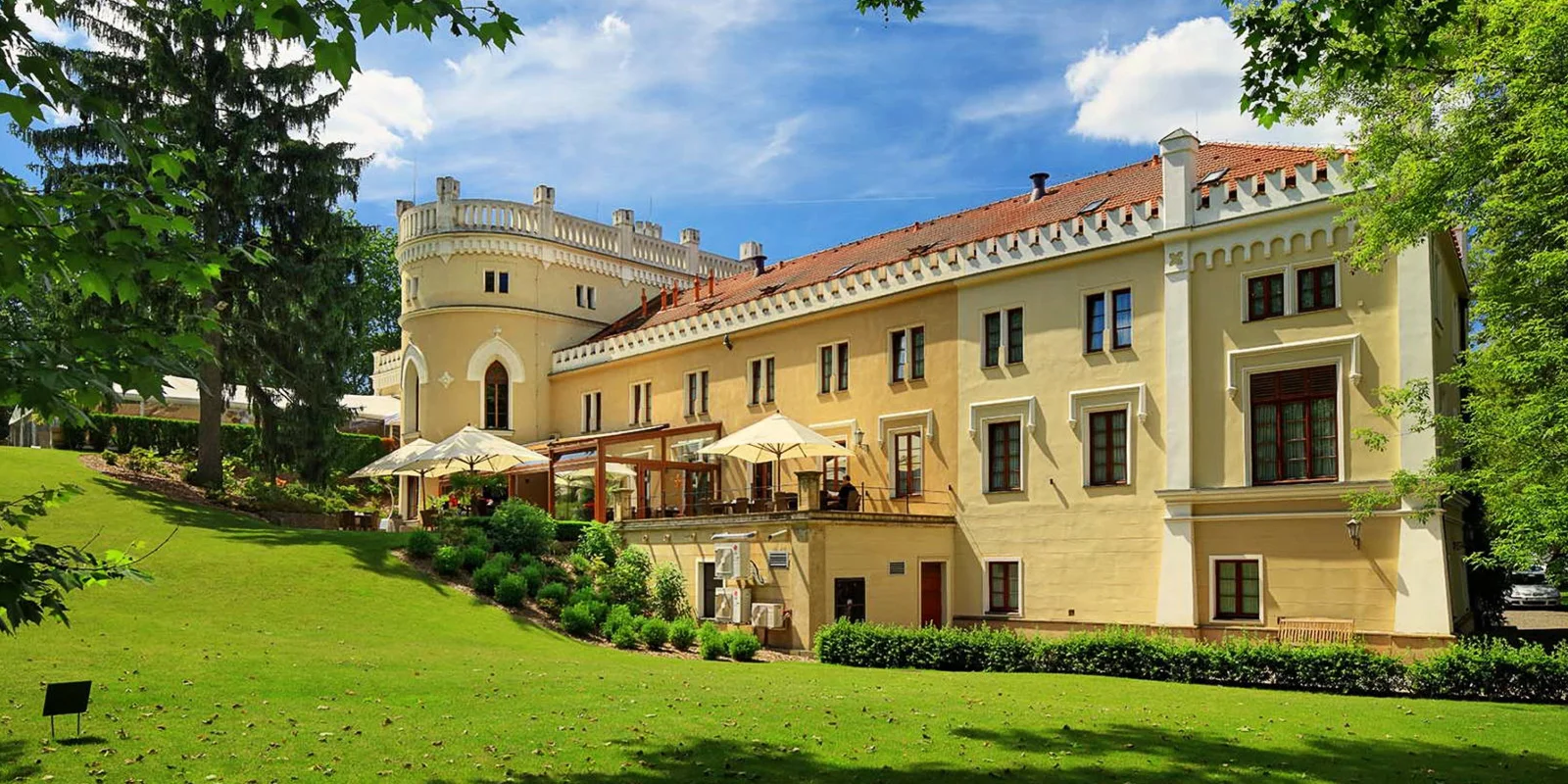 Romantický pobyt v hotelu Chateau St. Havel****: zámecké snídaně, degustační večeře, wellness i šampaňské