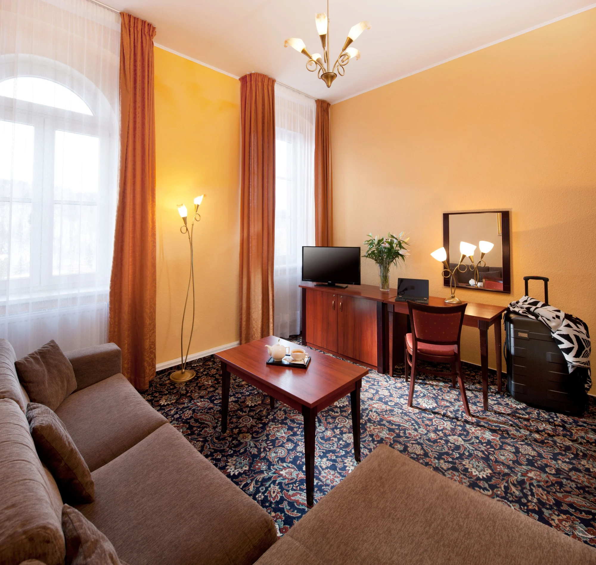 Pobyt v luxusním resortu v Mariánských Lázních: jídlo, wellness a až 14 procedur