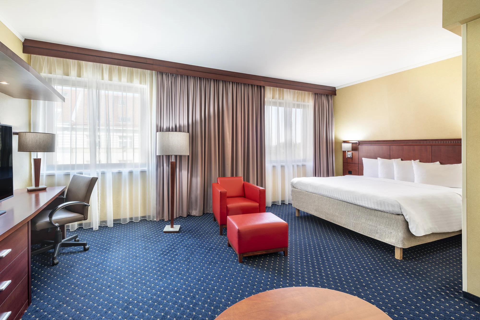 Pobyt v hotelu Courtyard by Marriott: výborná lokalita, snídaně i fitness, parkování a dítě zdarma