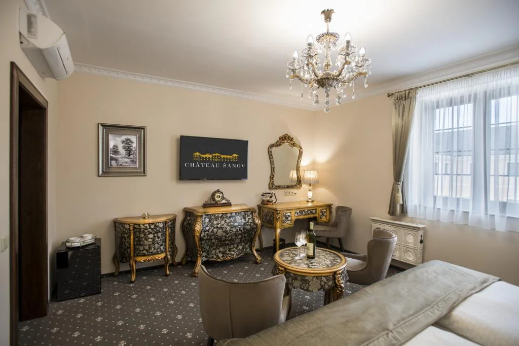 Romantický pobyt v 5* Château Šanov pro dva: neomezeně wellness i procedury, snídaně či polopenze