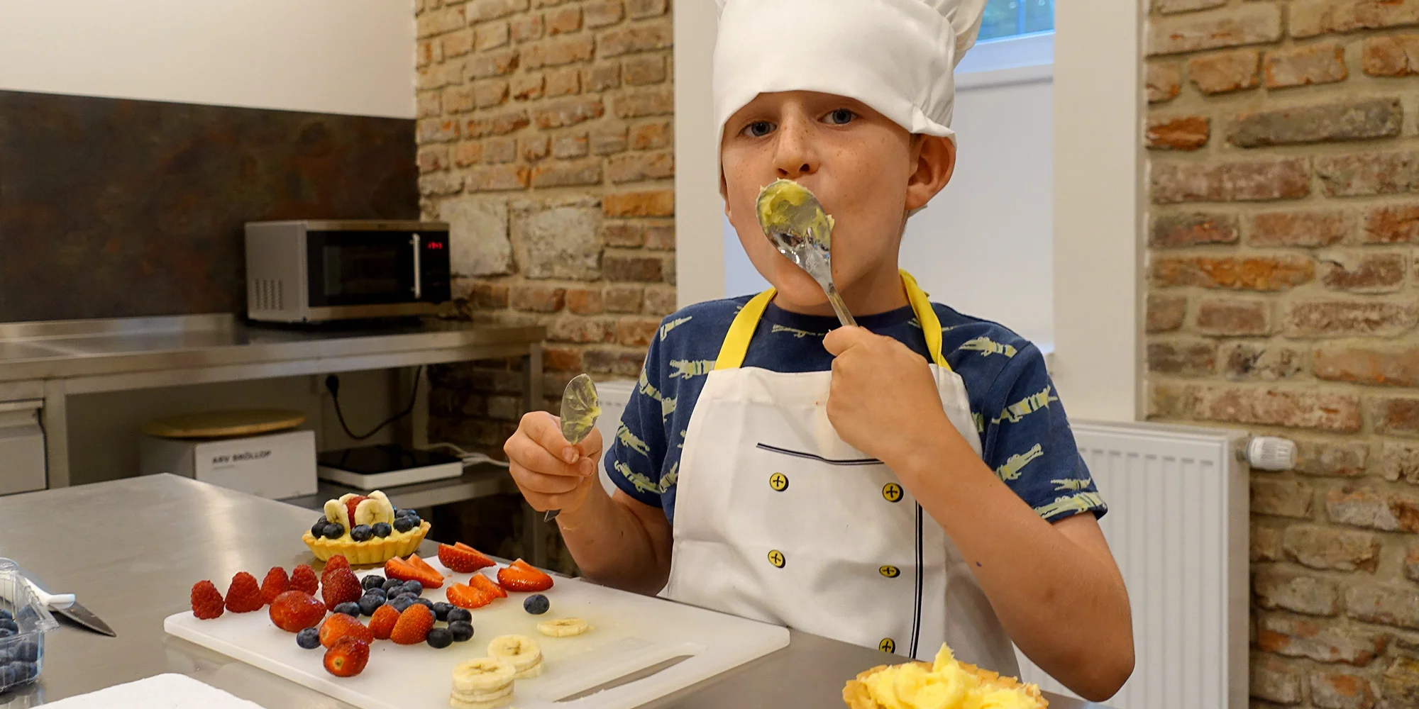 Kurzy pečení a vaření pro jedno i dvě děti: makronky, donuty, cupcaky, domácí těstoviny i sushi