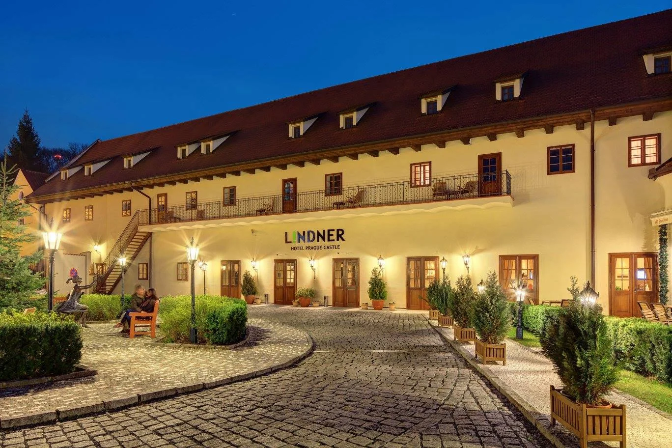 Historický hotel u Strahovského kláštera: snídaně, sauna, možnost snacku i drinku