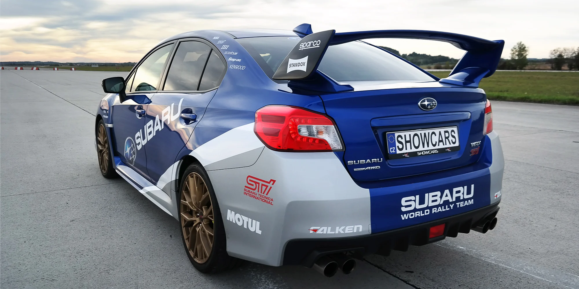 Parádní jízda žihadlem Subaru Impreza WRX STI: 20–60 minut
