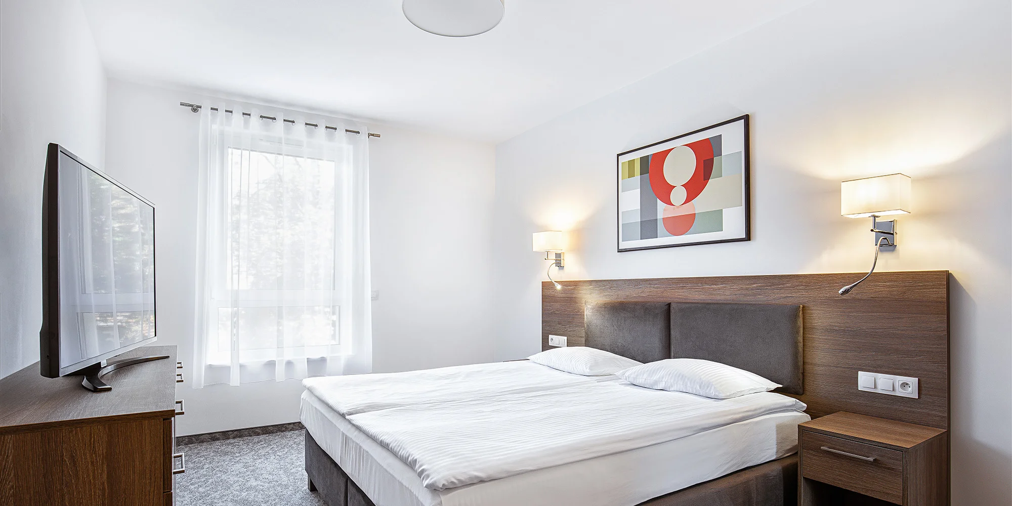 Lázně i aktivní relax v Polanica Zdrój: moderní apartmány, polopenze a wellness