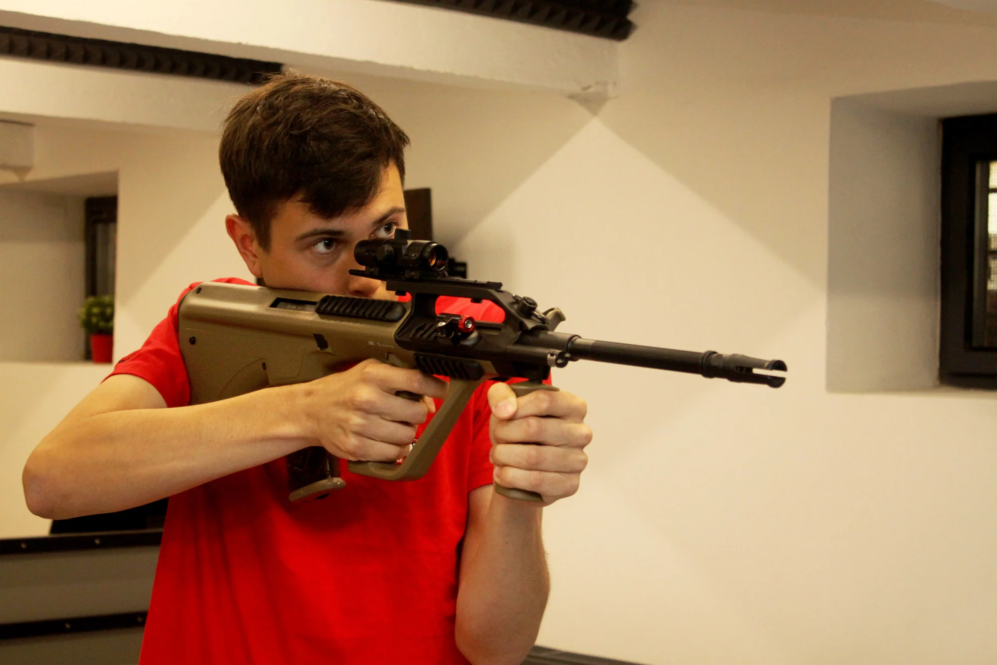 Palba na střelnici Don Shot: 3 zbraně, 30 nábojů a střelba s instruktorem