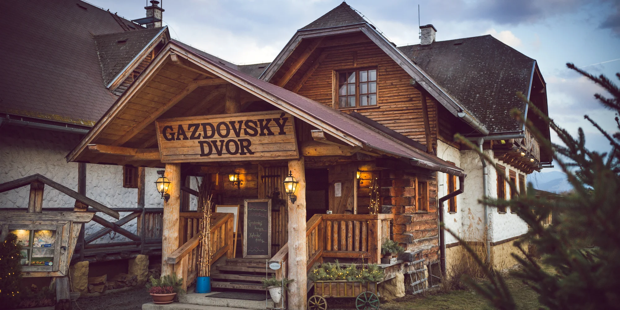 Pobyt v oblíbeném venkovském sídle Gazdovský dvor v Bešeňové s mini wellness