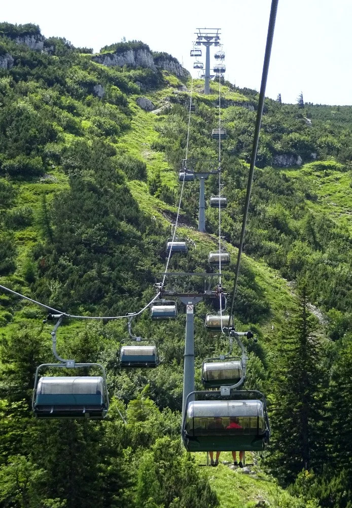 Soutěska Wasserlochklamm a nejvyšší vrchol Göstlingských Alp: Hochkar