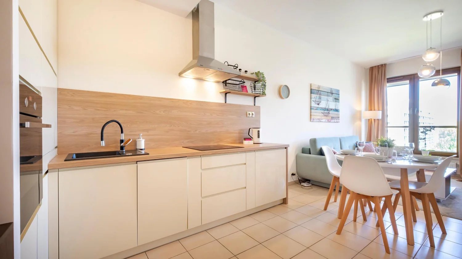 Moderní apartmány u Baltu až pro 4 osoby: k pláži 200 metrů