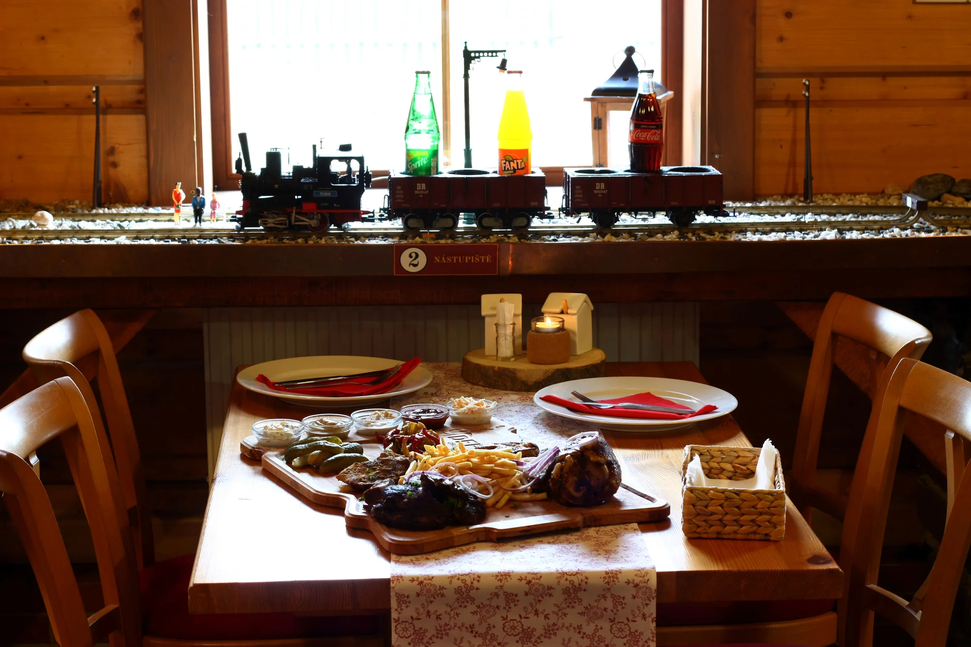 Voucher na 1 000 Kč na vše ve vlakové restauraci Depo Orlová