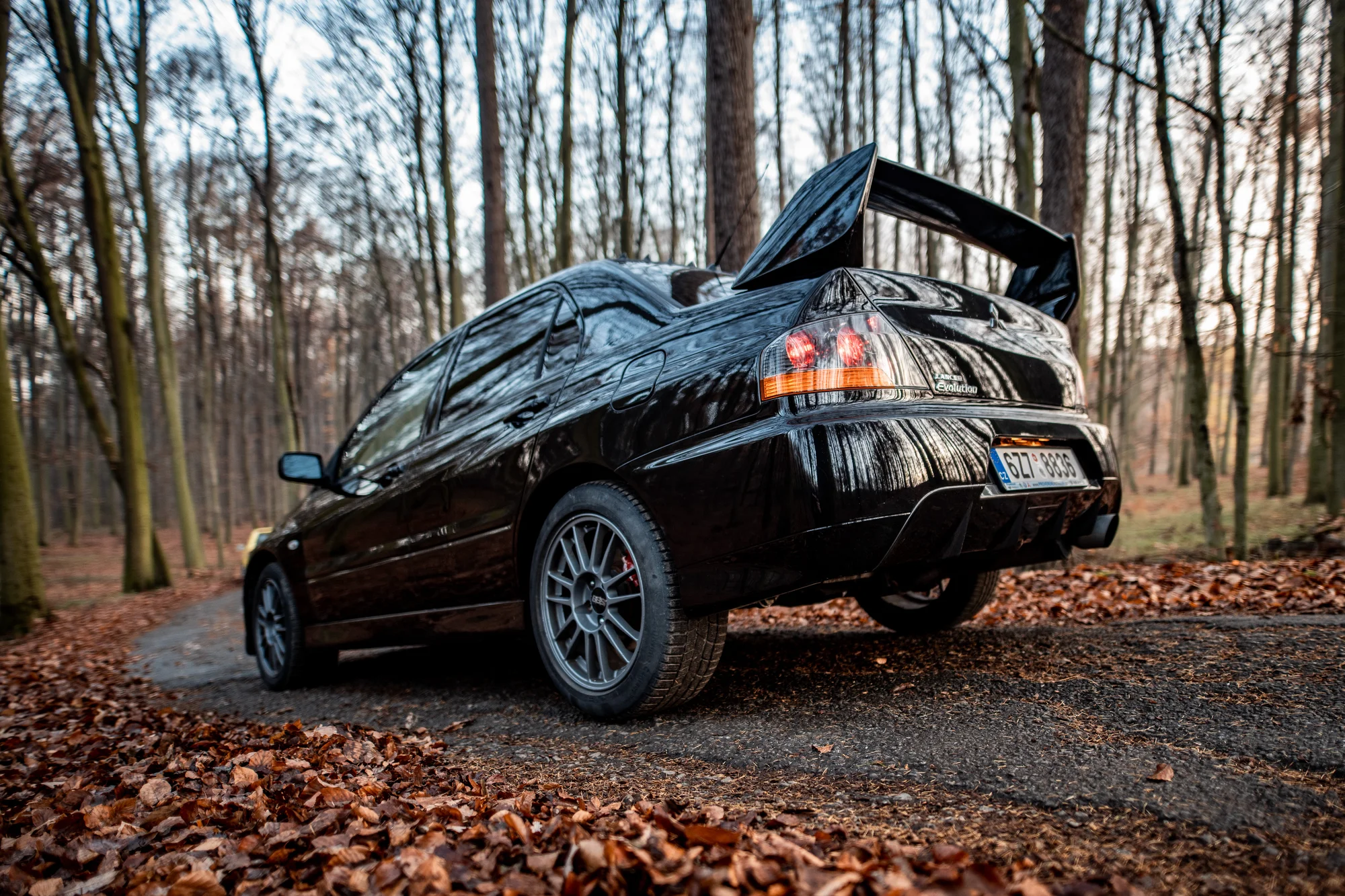 Rally jízda v Mitsubishi Lancer EVO IX: 15–60 min. řízení či spolujízdy