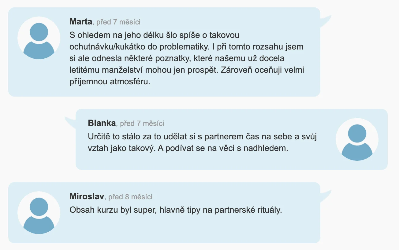 Partnerský manuál SPOLU: online seminář s 8 videi a pracovním sešitem