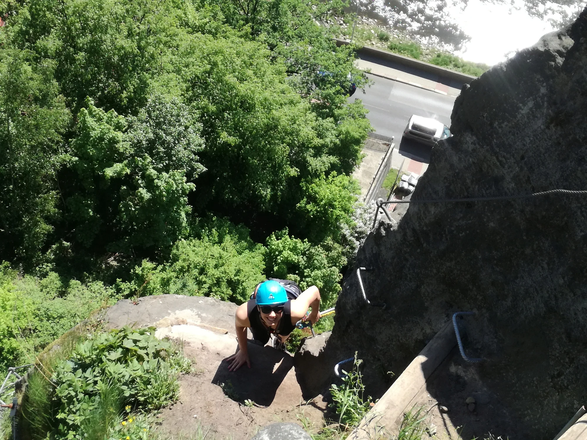 Via Ferrata: zajištěné cesty na Pastýřské stěně v Děčíně pro 1–3 osoby