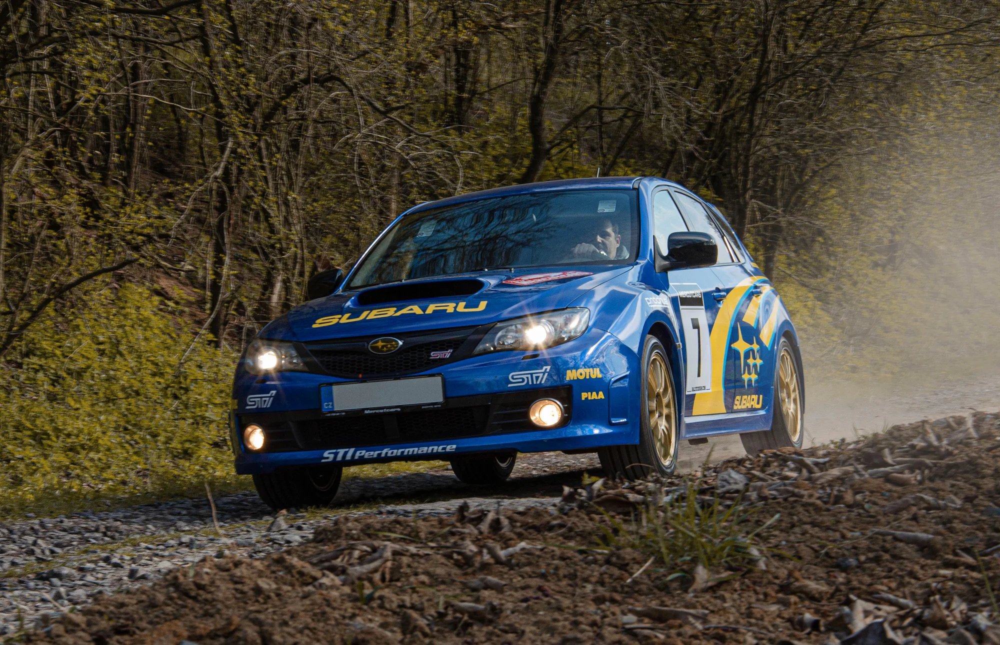 Staňte se jezdcem rallye: 30–60 minut jízdy ve speciálně upraveném Subaru Impreza nebo Ford Focus