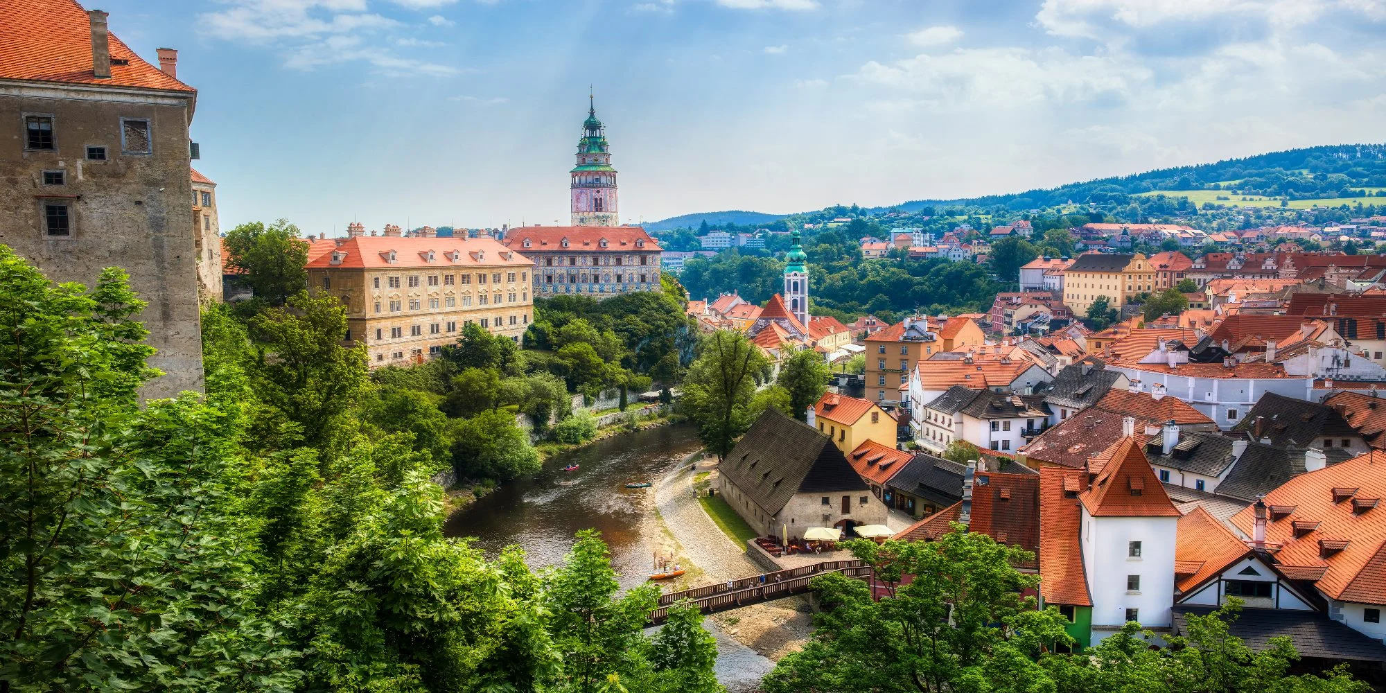 Pohádkový pobyt v Českém Krumlově: malebný penzion na náměstí, snídaně i 10% sleva do restaurace