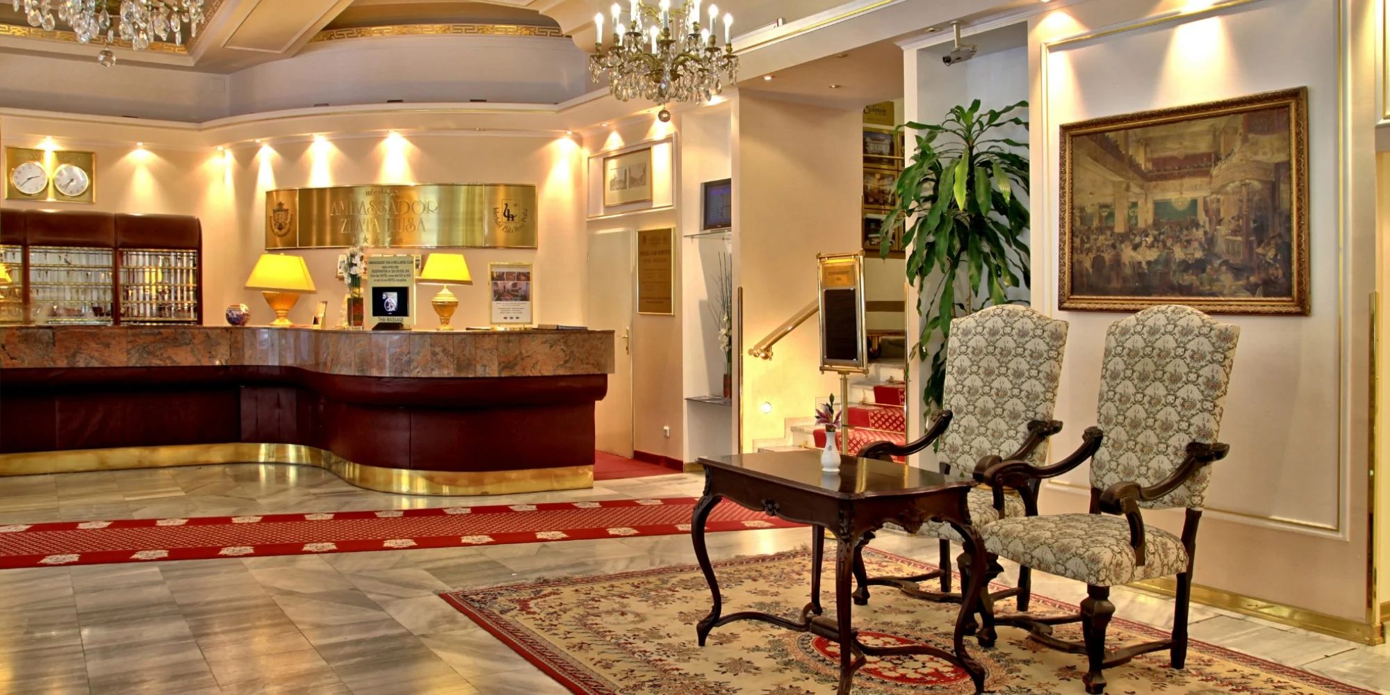 Pobyt pro dva v 5* hotelu v centru Prahy se snídaní a welcome drinkem