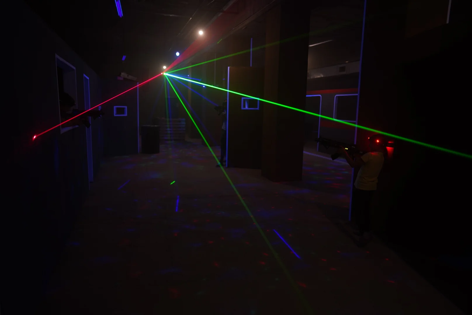 Lasergame pro 1–8 hráčů: 15min. přestřelka ve všední dny i o víkendu