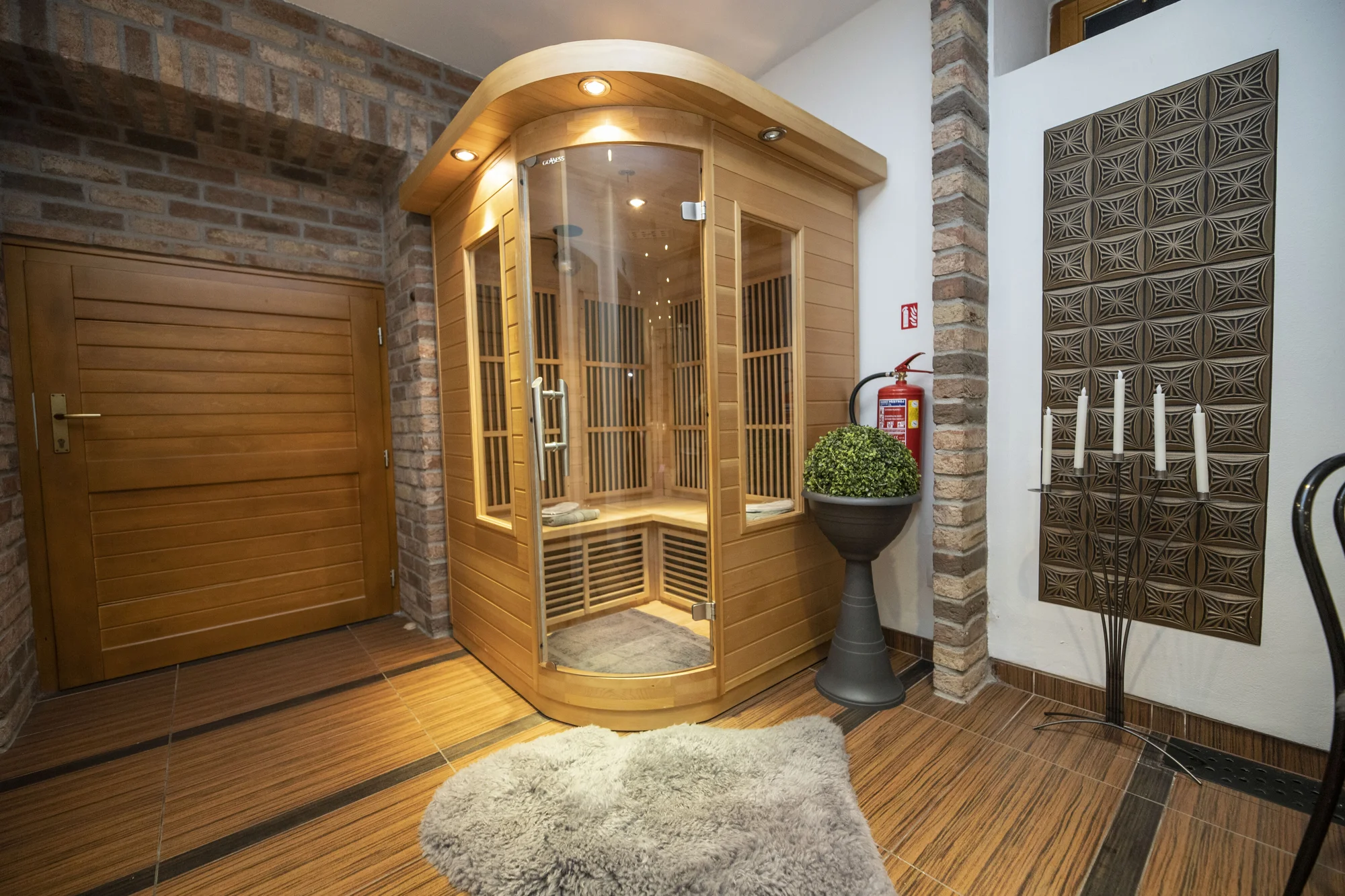Privátní wellness pro dva: 60 až 120 minut relaxu, vířivka a infrasauna