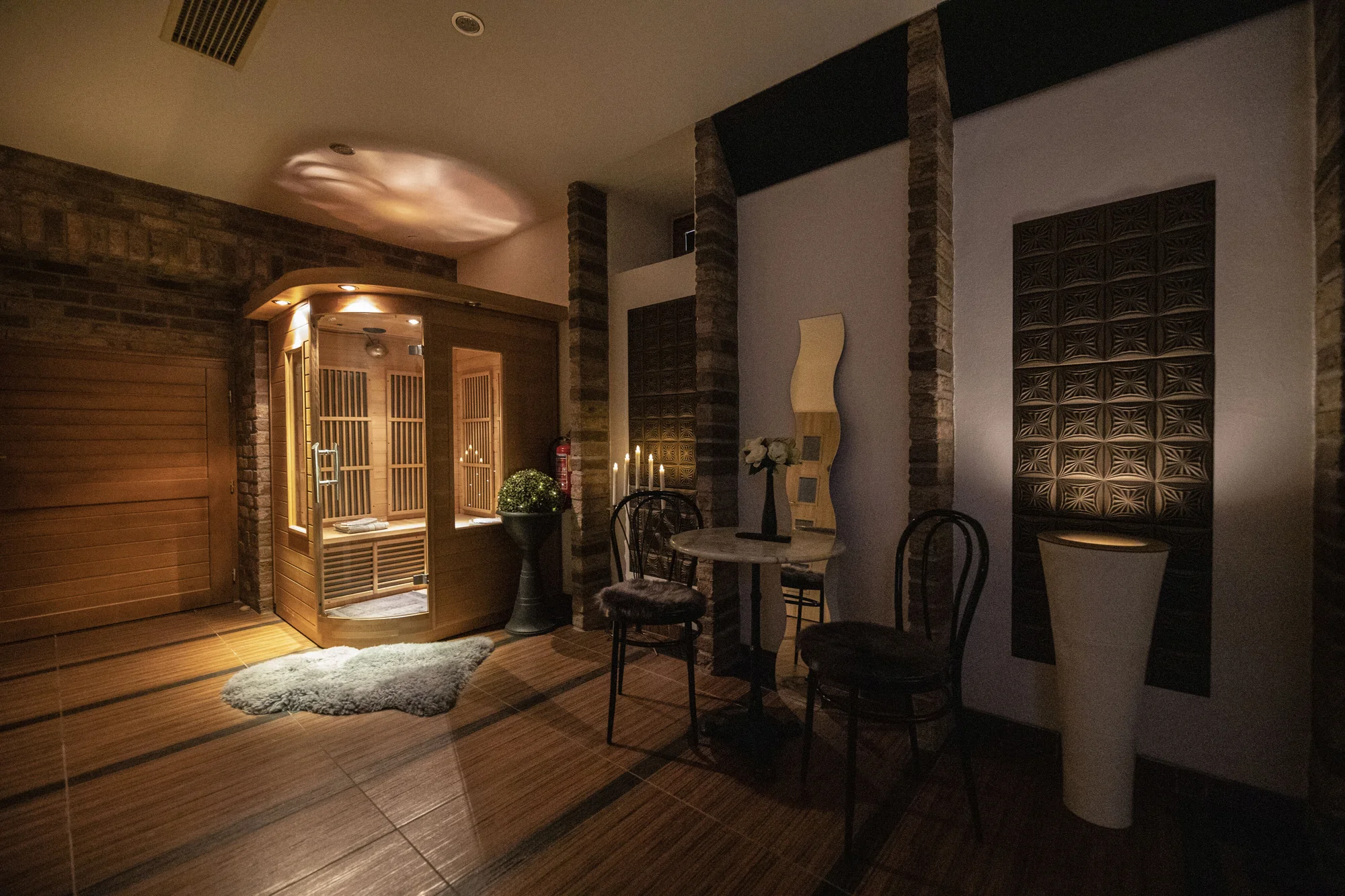 Privátní wellness pro dva: 60 až 120 minut relaxu, vířivka a infrasauna