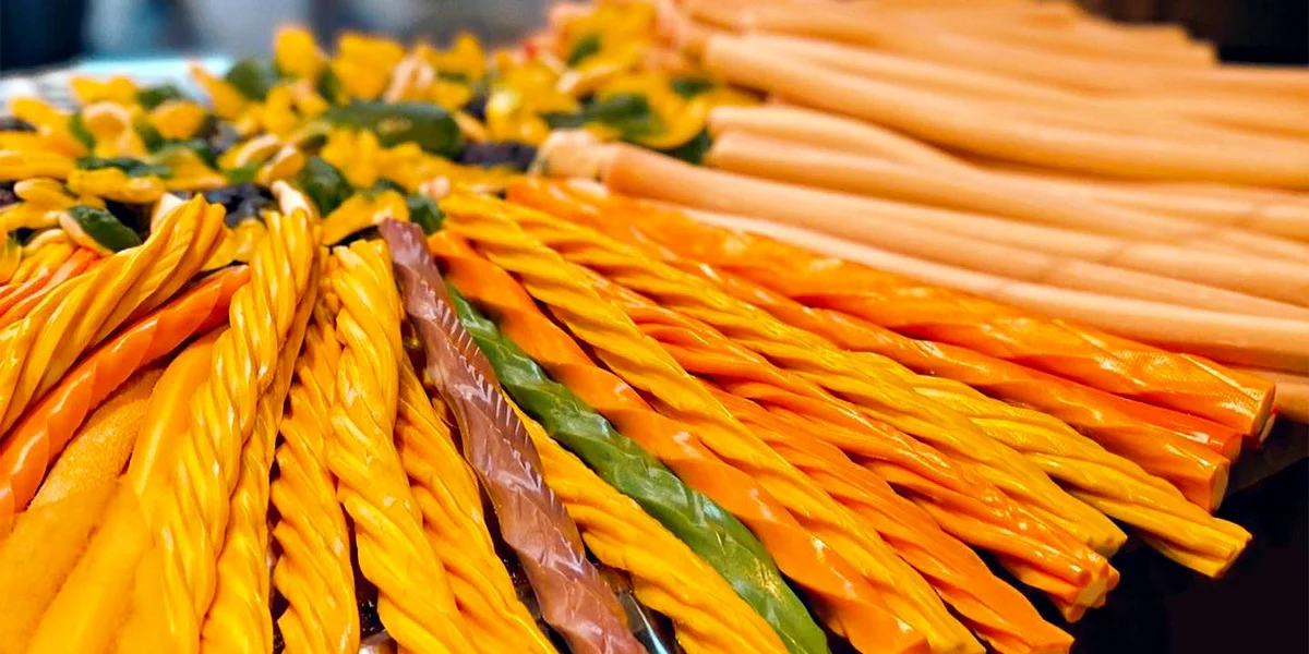 500 či 1000 g sladkostí dle výběru v Candy miners: bonbony, oříšky, ovoce a další sladkosti