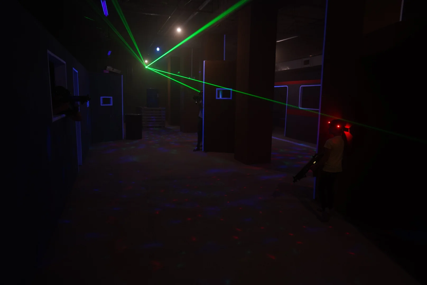 Lasergame pro 1–8 hráčů: 15min. přestřelka ve všední dny i o víkendu