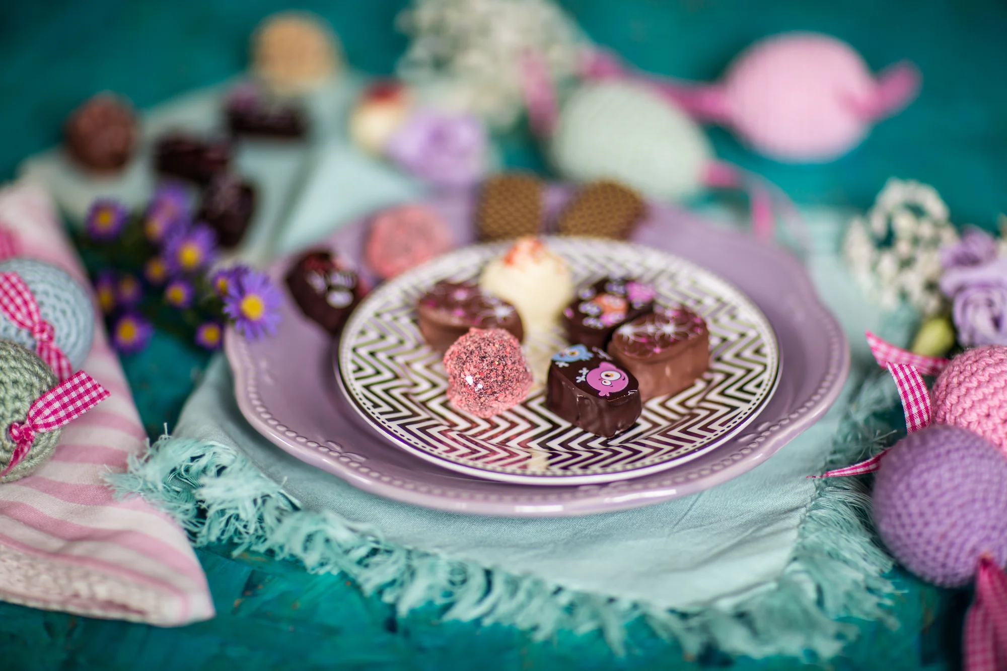 Dvouhodinový workshop na výrobu čokoládových lanýžů včetně degustace