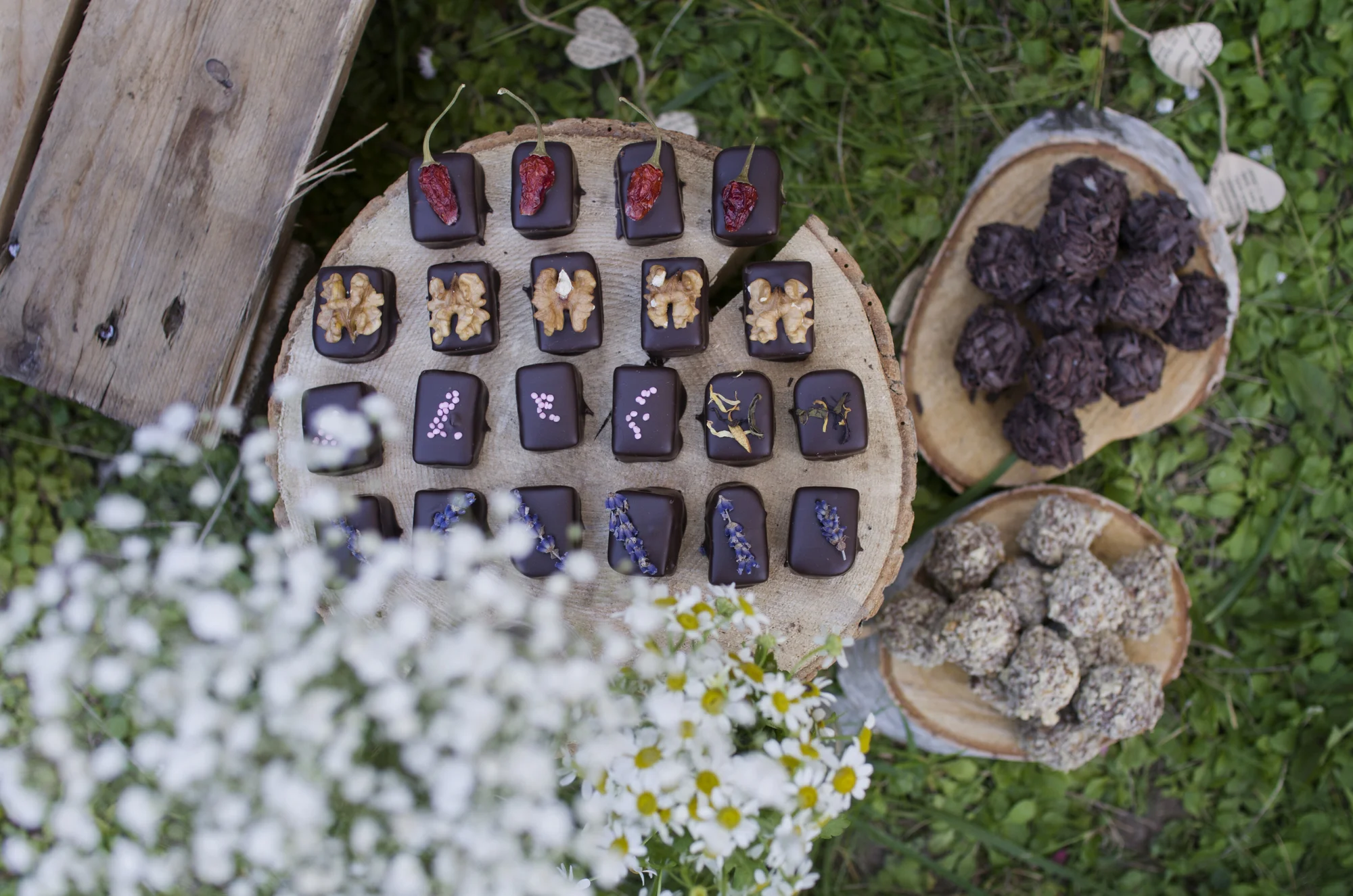 Dvouhodinový workshop na výrobu čokoládových lanýžů včetně degustace