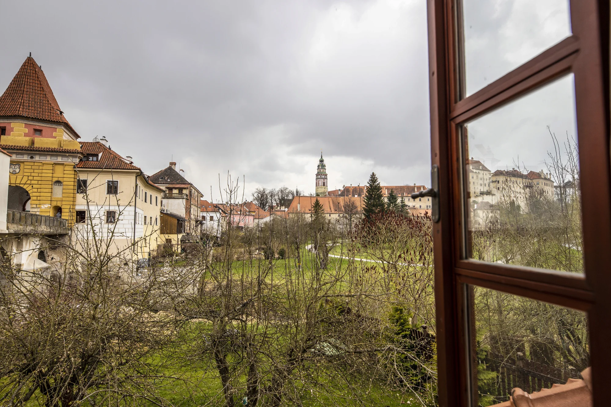 Stylový středověký domek v centru Českého Krumlova
