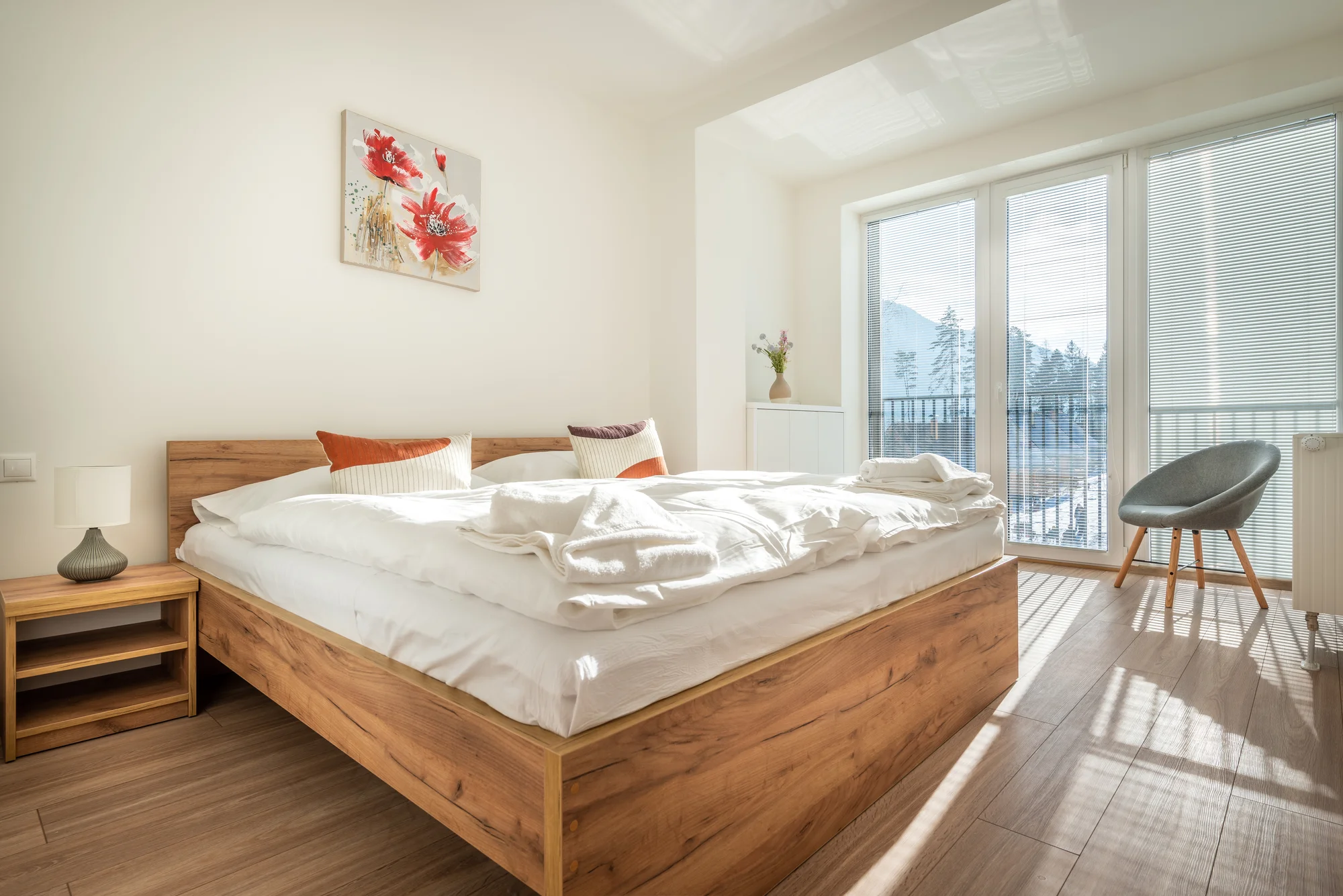 Pohoda na Liptově s bazénem a wellness: apartmán s kuchyňkou až pro 4 osoby