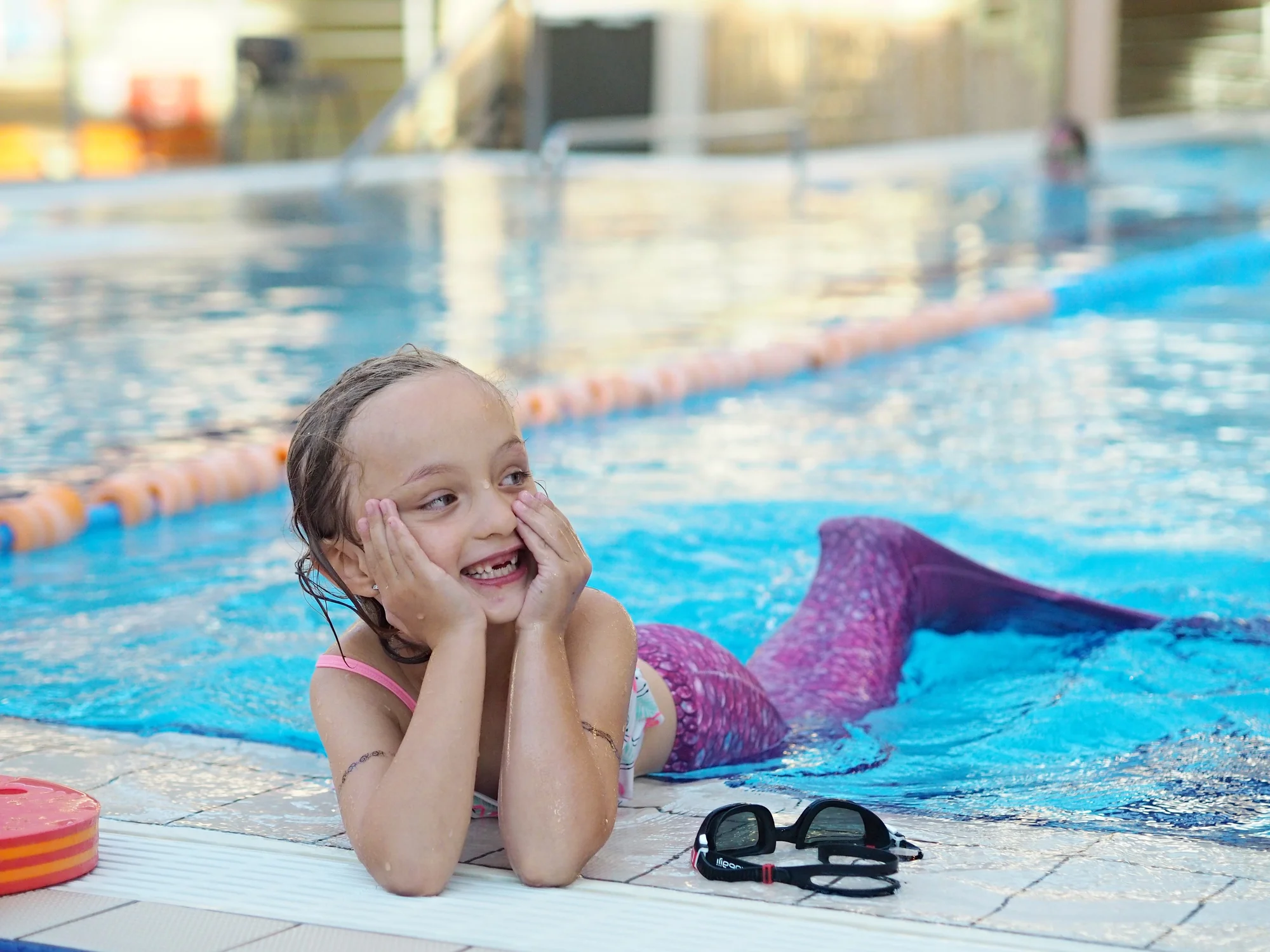 Mermaiding na zkoušku: plavání v kostýmu mořské panny pro děti